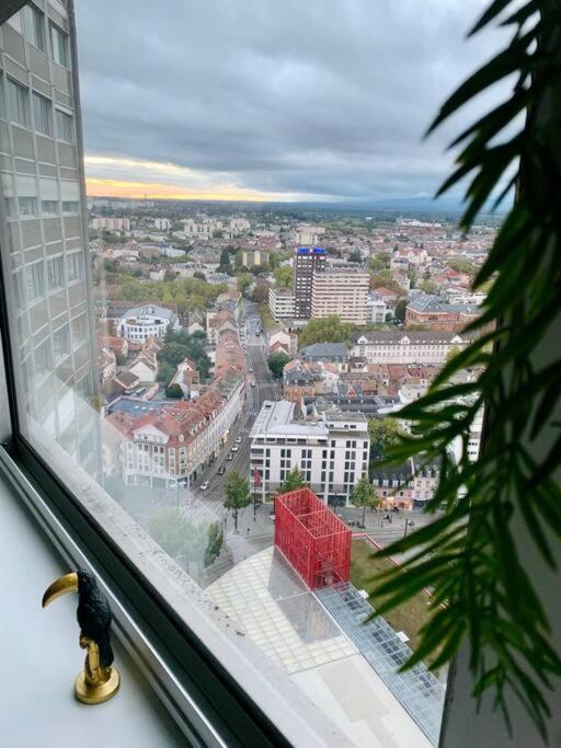Grand Appartement 2 Chambres 5 Pers Max, Vue Panoramique Avec Parking Мюлуз Екстер'єр фото